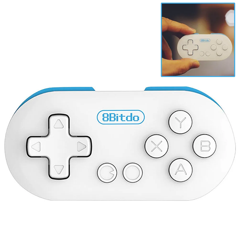 8bitdo нулевой мини Портативный Беспроводной Bluetooth игровой контроллер геймпад