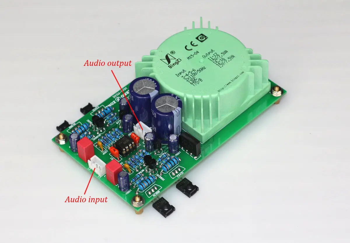 

ZEROZONE Assembeld Class A Headphone amplifier board base on Lehman amp circuit L7-4