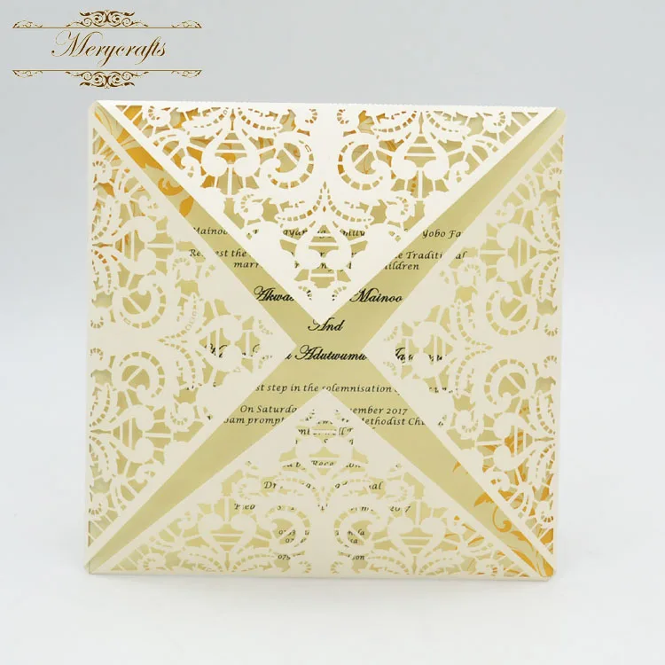 

Chinese imports wholesale laser cut black pearl invitation cards wedding