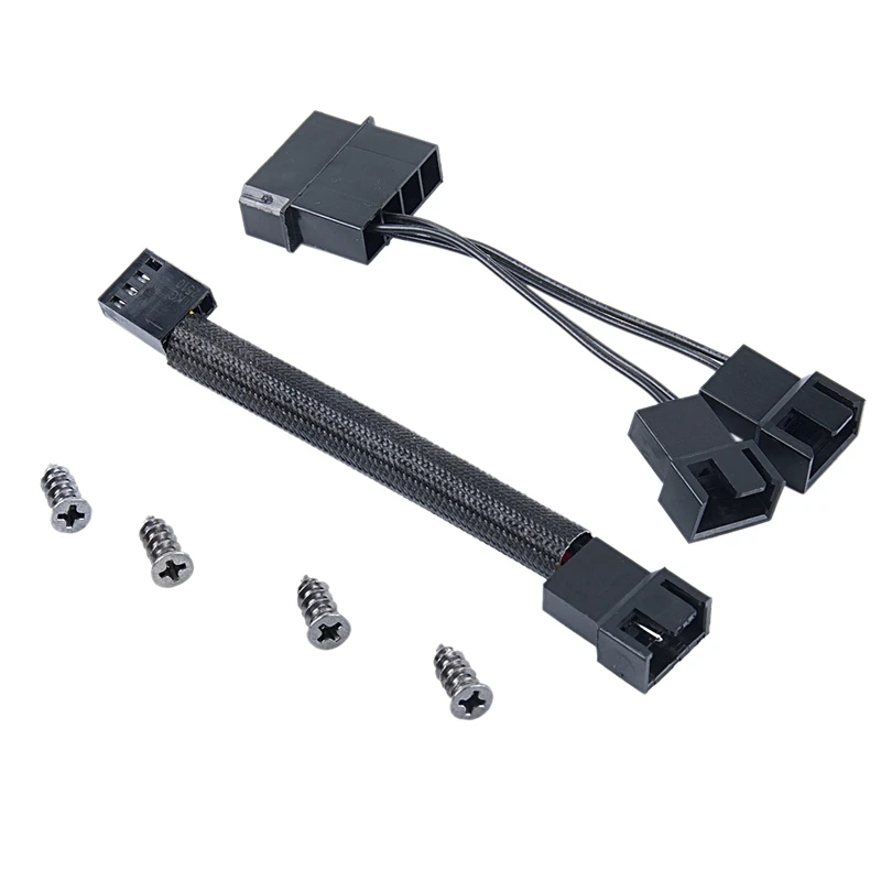 Controller Cooler Pl- 12025 120 Mm Led Fans 4 Pin Pwm Control