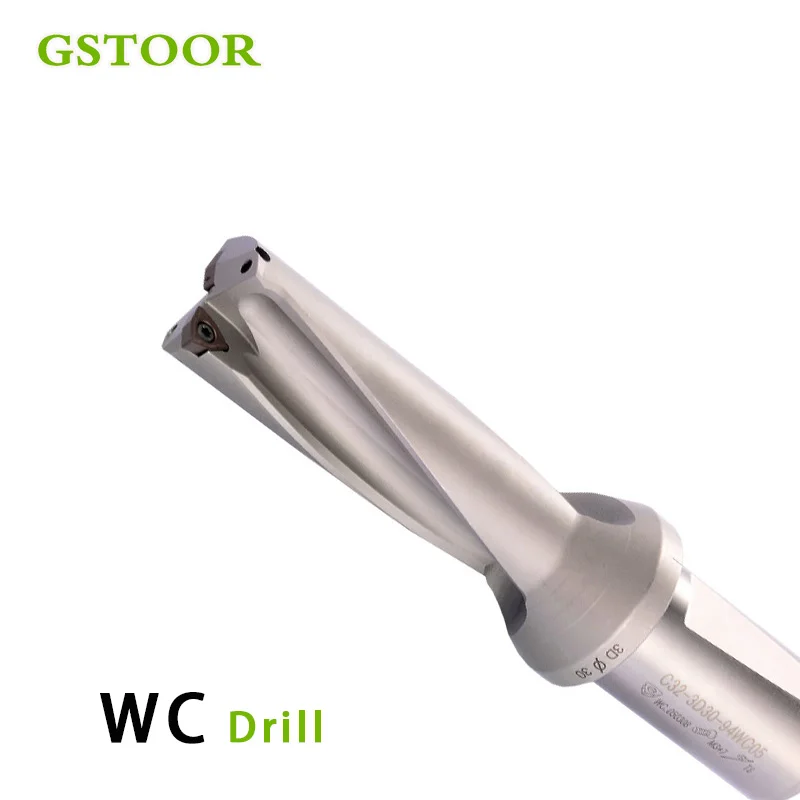 WC C40 SD45.5 45.5MM - 50MM U Drilling Shallow Hole indexable insert drills 2D 3D 4D Fast Drill Bit CNC For WC Type Inserts