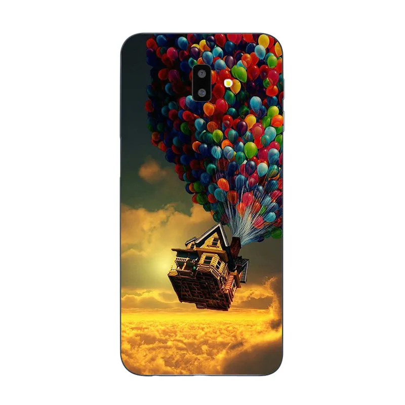 P9 Чехол J6plus Capas для samsung J6 Plus, силиконовый мягкий чехол из ТПУ с принтом для samsung Galaxy J6 Plus J 6 Plus J610 J610F J6+ чехол - Цвет: P9