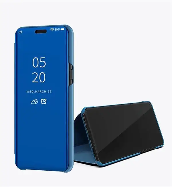 Умный зеркальный флип-чехол для huawei Honor 10 8 9 Lite 8X Play чехол на 7A 8A 7C Pro 8C 7 S View 20 Funda |