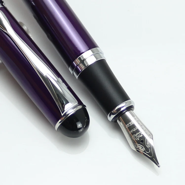 JINHAO 750 ручка деловые и письменные принадлежности фиолетовый серебряный
