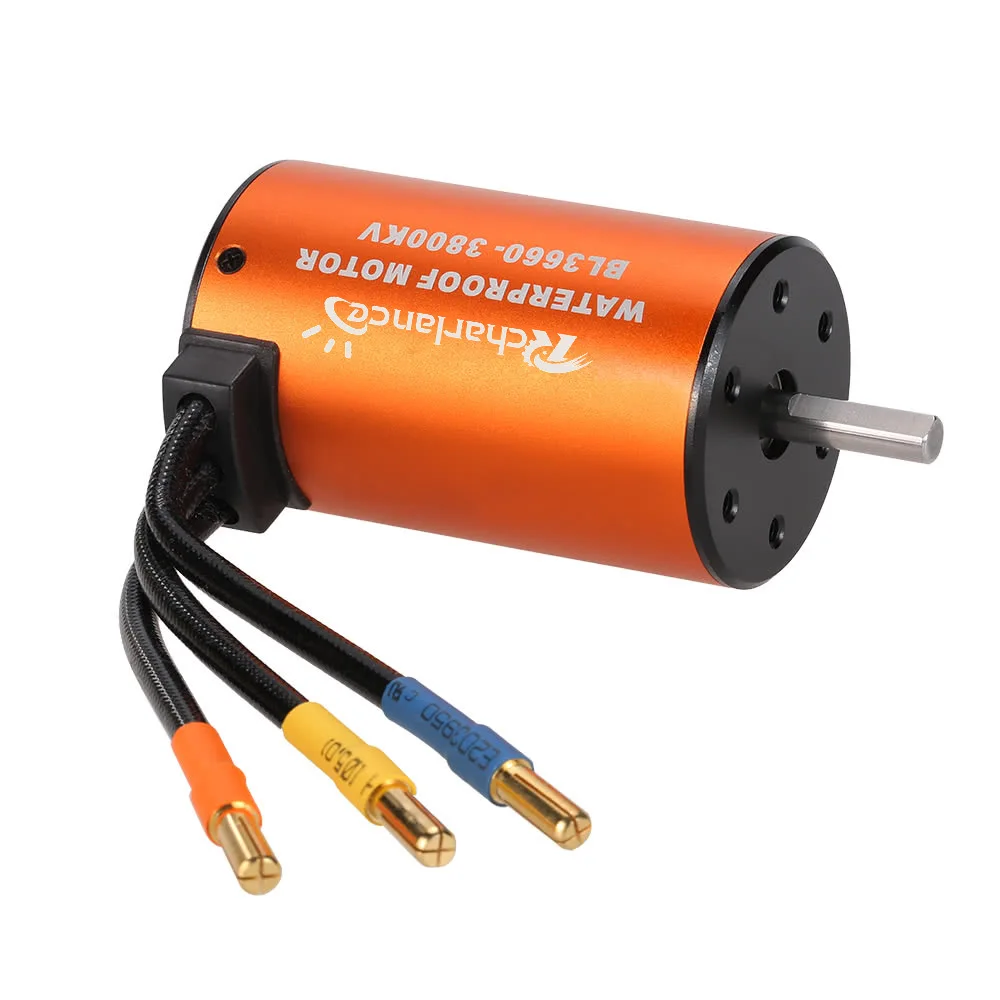 Водонепроницаемый 3660 3800KV 3300KV мотор бесщеточный Бесконтактный для RC HPI HSP 1/8 1/10
