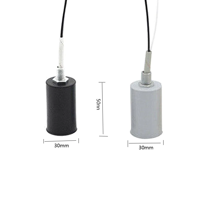 Белые/черные штекеры патрона лампы подвесной переходник декор для Светодиодный