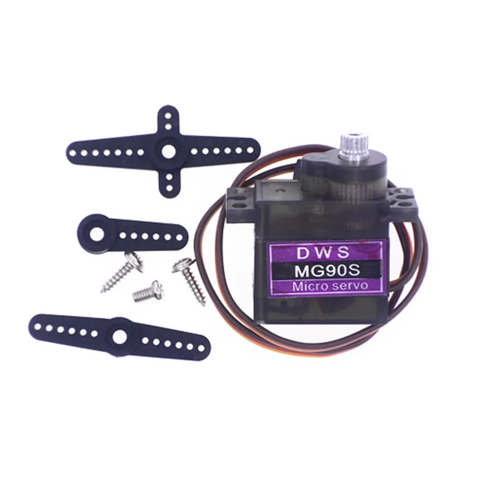 

MG90S Metal gear Digital 9g Servo For Rc Helicopter Plane Boat Car ,Digital 90/180/360 degrees,simulation 180 degrees ,Factory