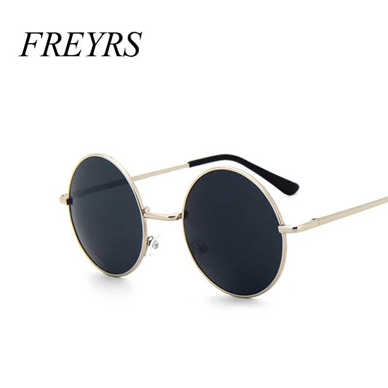 Мужские и женские круглые солнцезащитные очки freyers брендовые дизайнерские