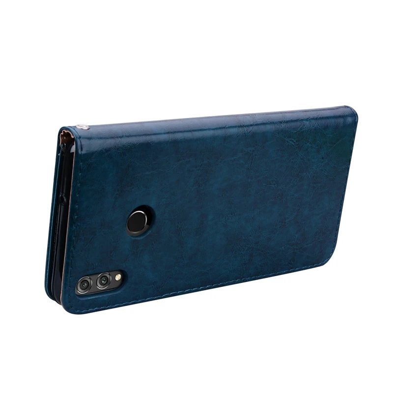 Винтажный кожаный чехол-кошелек для Huawei Honor 8X 8 X JSN-L21 JSN-L42 JSN L21 L42 HONOR8X флип-чехол