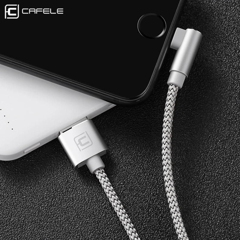 Игровой usb кабель Cafele 150 см для iPhone 11 X Xr Xs Max 8 7 6s Plus зарядный и игровой