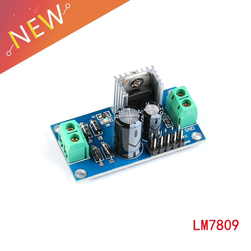 LM7809 DC/AC три терминала регулятор напряжения модуль питания 9V выход Макс