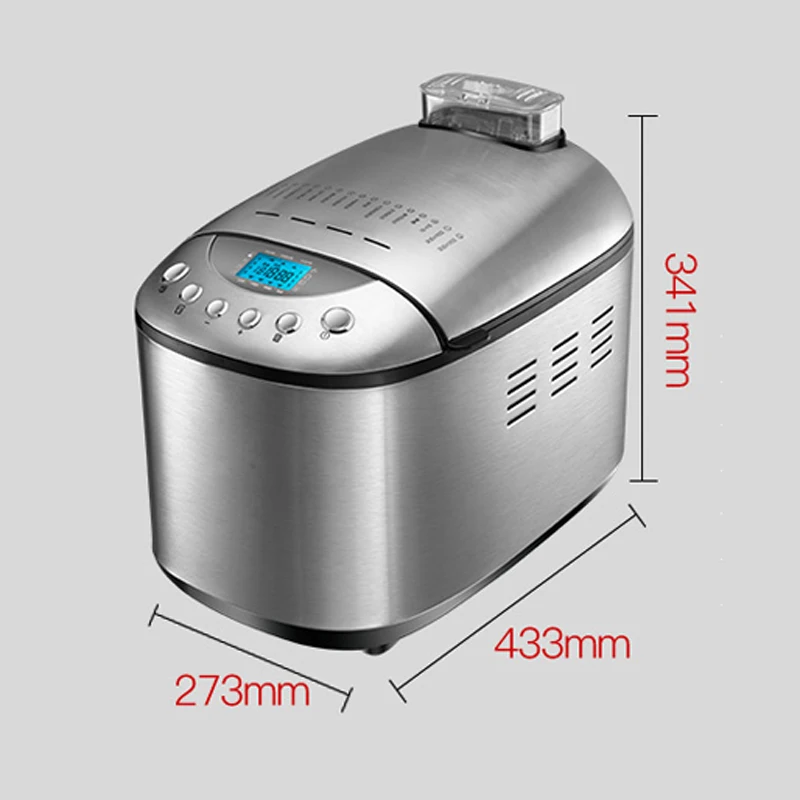 1.25kg Home automatic bread machine AB-3SF16 Multi-function intelligent dough mixer maker 15h timing/15 menu 220v 905w 1PC | Бытовая