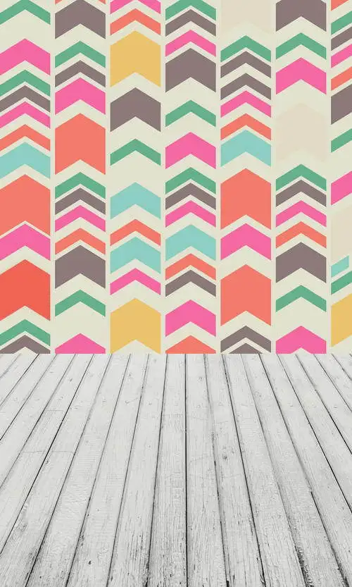 

8X12ft Thin fabric cloth Printed photography background Chevron backdrop F-835