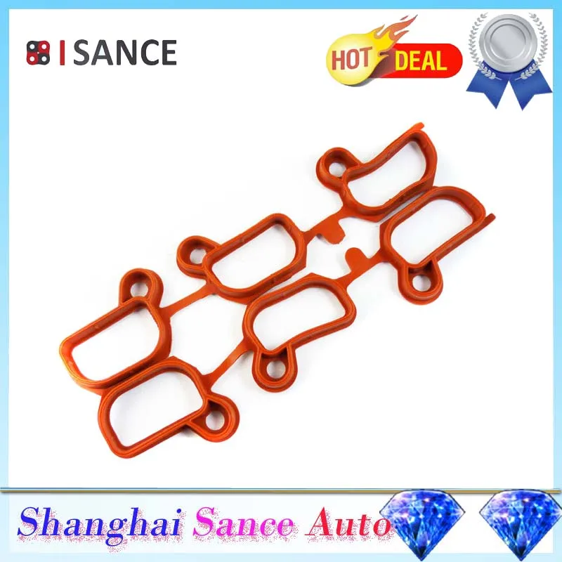 ISANCE Engine Intake Manifold Gasket Set 11611436631 For BMW E36 E46 E83 528i Z3 328i 323i 323Ci 328Ci325i 325Ci 330i 530i 325xi |