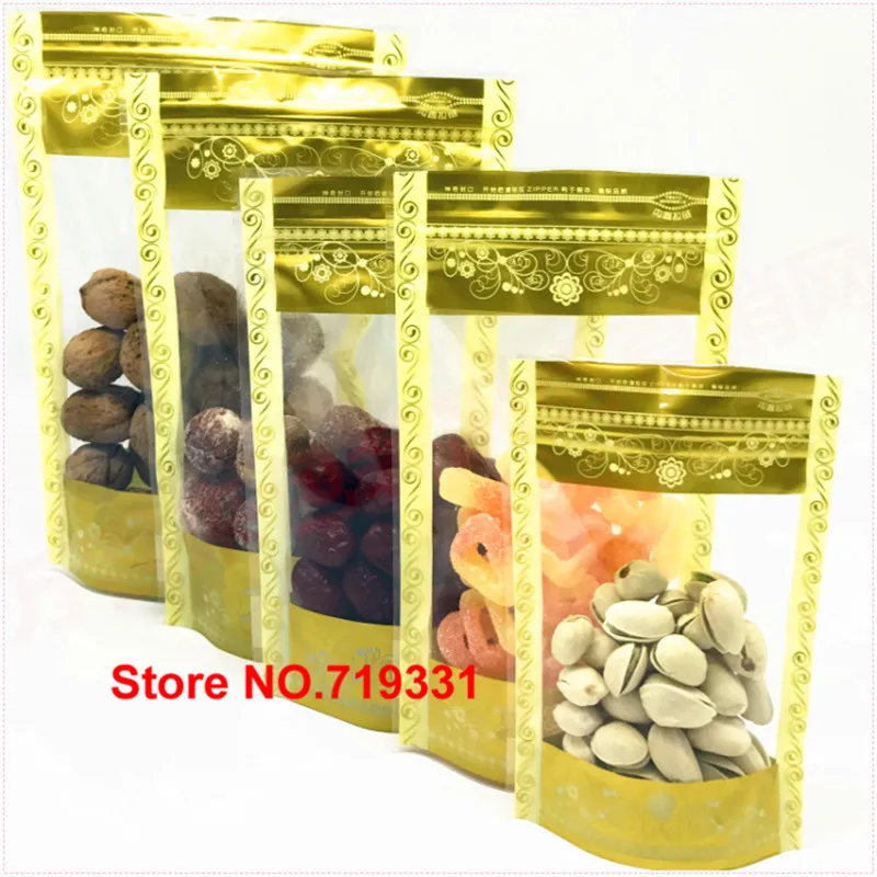 Фото High Quality Stand Up Gold Printed Zipper Bag Cartoon Ziplock Transparent Plastic Packaging 100pcs Дом и сад High Quality Stand Up Gold Printed Zipper Bag Cartoon Ziplock Transparent Plastic Packaging 100pcs Дом и сад