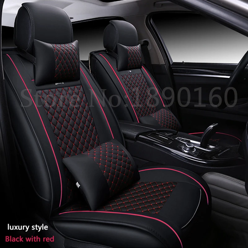 (Передние + задние) Специальные кожаные чехлы для сидений автомобиля Cadillac SLS ATSL CTS