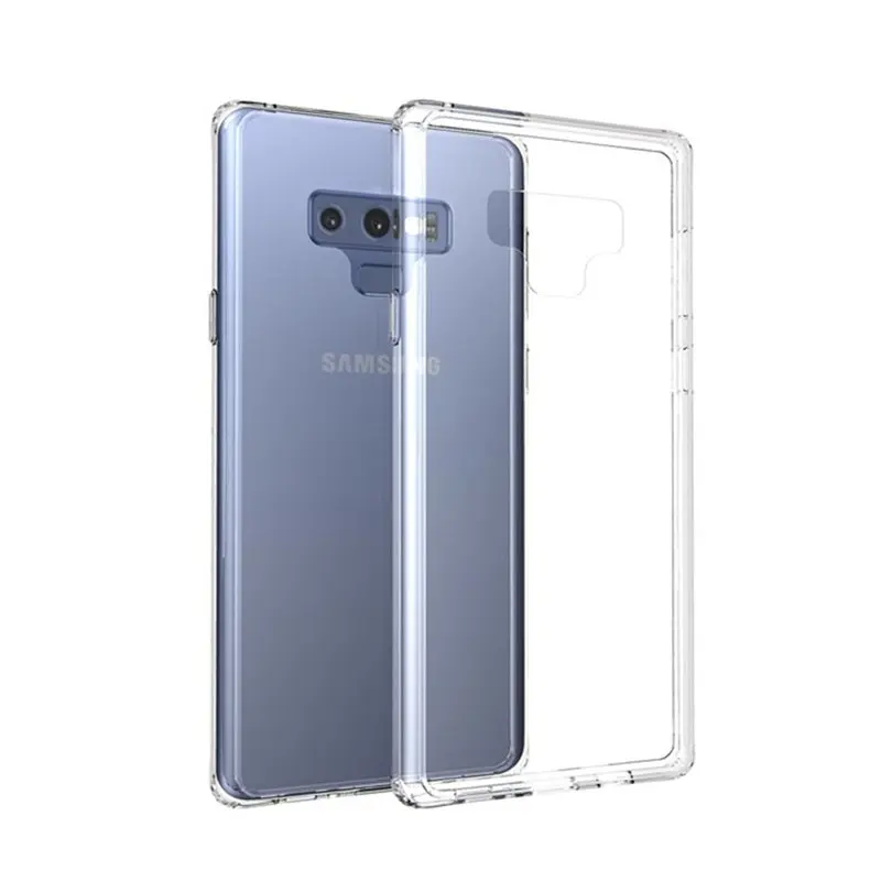Прозрачный силиконовый чехол для Samsung Galaxy S8 S9 Plus Note 8 9 A5 A3 A7 2017 J4 J6 J8 2018 Мягкий