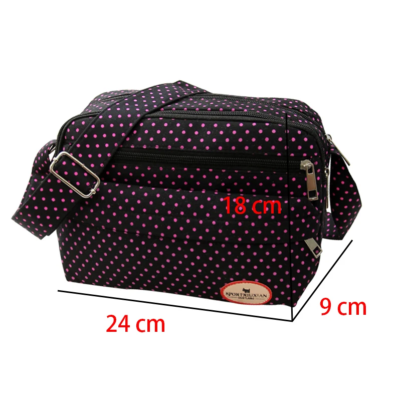 2018 модная Корейская нейлоновая холщовая женская сумка мессенджер Женская