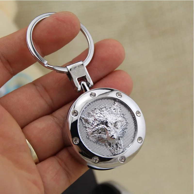 Золотой волк USB зажигалки перезаряжаемая Электронная Зажигалка сигарета брелок Зажигалка с защитой от ветра курильщик G
