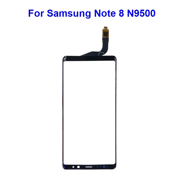 Замена экрана дигитайзер Передняя стеклянная линза для samsung Galaxy Note 8 N950 N9500 N950F lcd