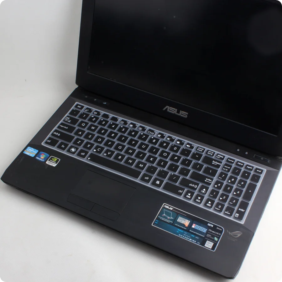 Силиконовый защитный чехол для клавиатуры Asus x550 A53 K53 A52J N53S X53 N73J N61J K52 K52J x501 A55V X550V