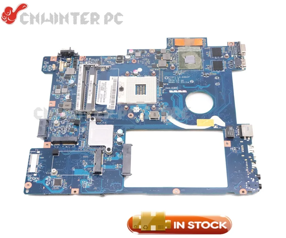 

NOKOTION For Lenovo ideapad Y570 Laptop Motherboard PIQY1 LA-6882P HM65 DDR3 GT555M Video Card