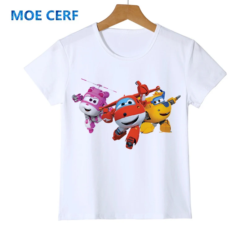 

Super Wings Kids T Shirt Boys Girls Superwings T-shirts Children Unisex Tops Tees Fashion Summer Short Sleeve Tshirts Z43-3