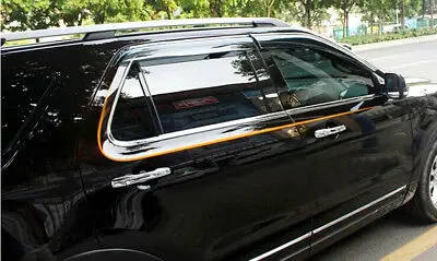 

Нержавеющая Боковая дверь нижний подоконник планки 6 шт для Ford Explorer 2011-2014