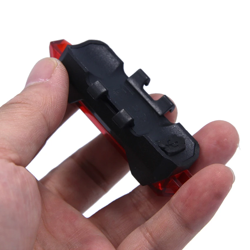 Портативный суперъяркий заряжаемый от USB мини Передний фонарь для велосипеда
