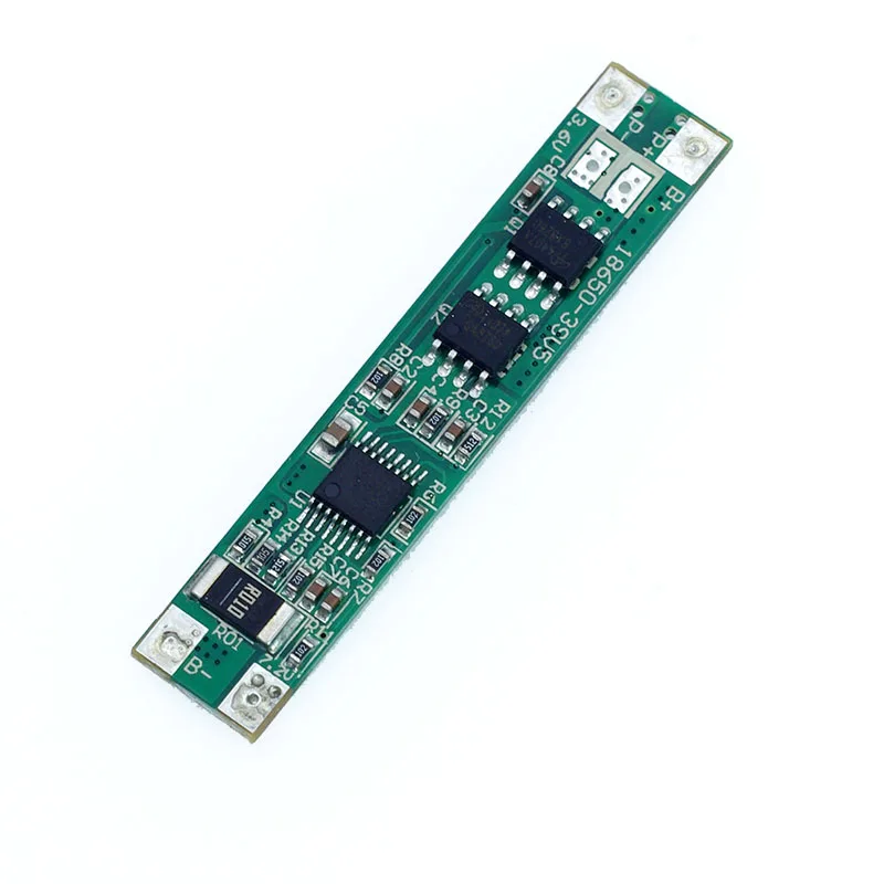 2 шт. 3S 12V 18650 литиевая батарея плата защиты BMS 2MOS 10A разрядный ток DIY 10 8 V 11 1 12 6