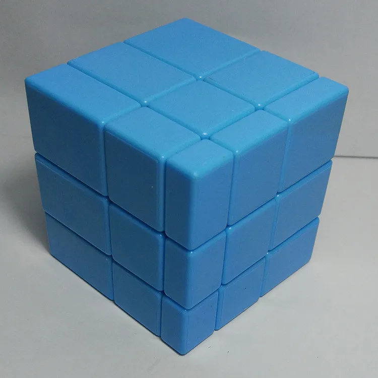 Новинка 3x3x3 ShengShou зеркальный волшебный куб Скорость головоломка розовый и синий s