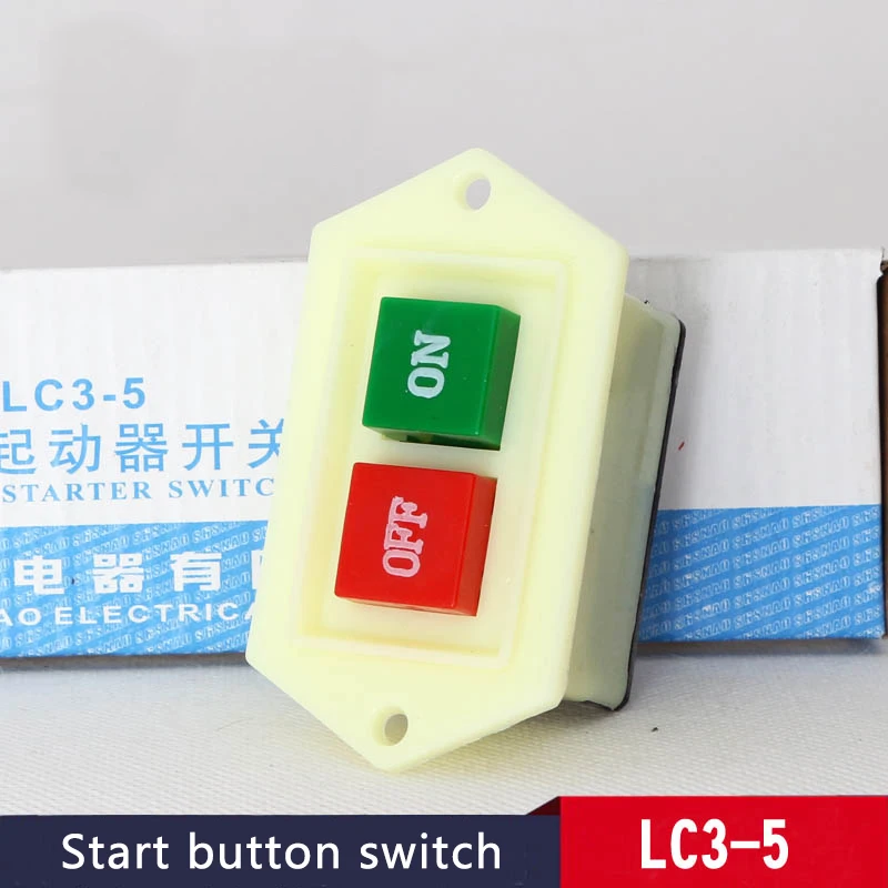 YOLO LC3 5 кнопка start stop on off переключатель для сверла 380 В скамьи сверлильный