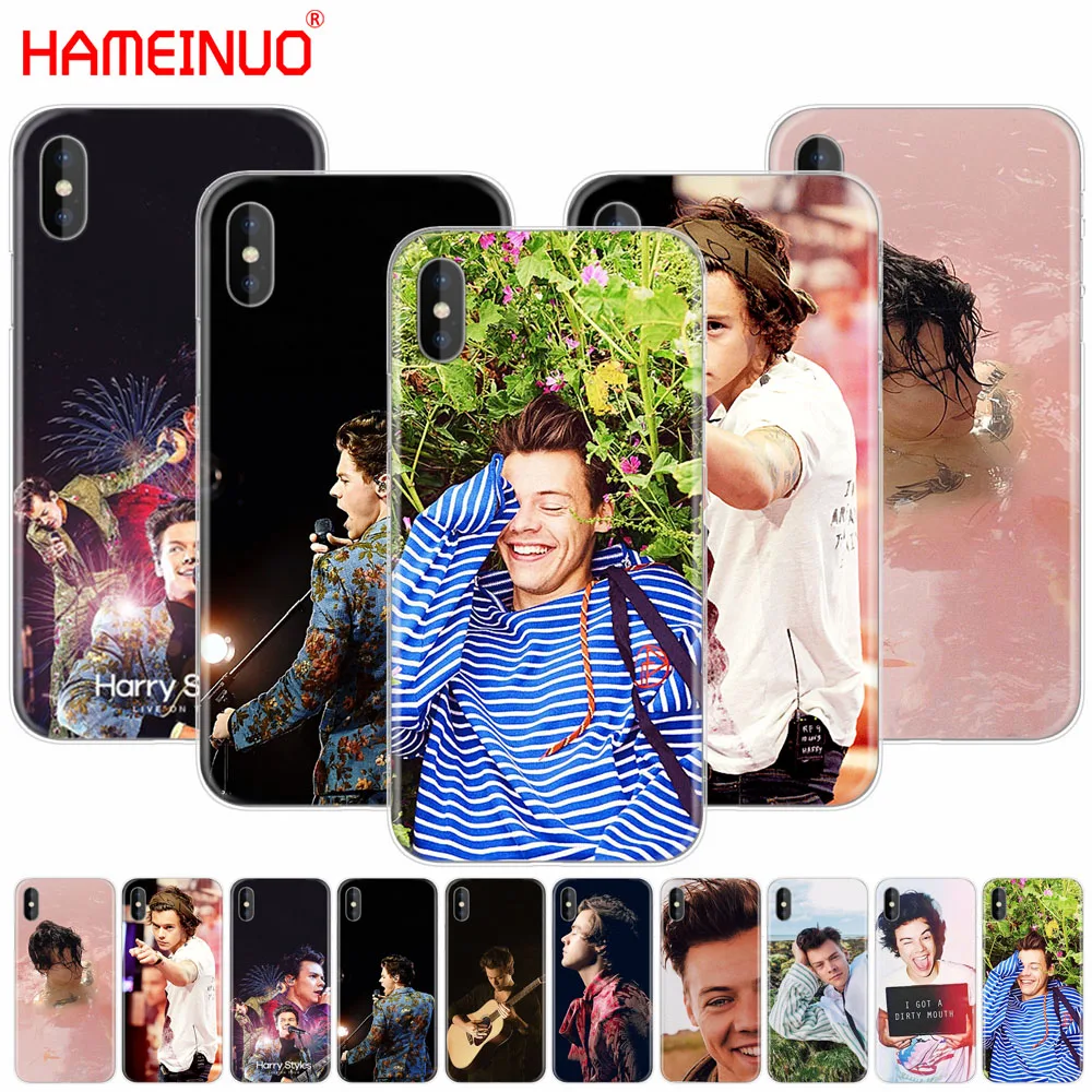HAMEINUO Harry Styles сотовый телефон чехол для iphone X 8 7 6 4 4s 5 5s SE 5c 6s плюс|Бамперы| |