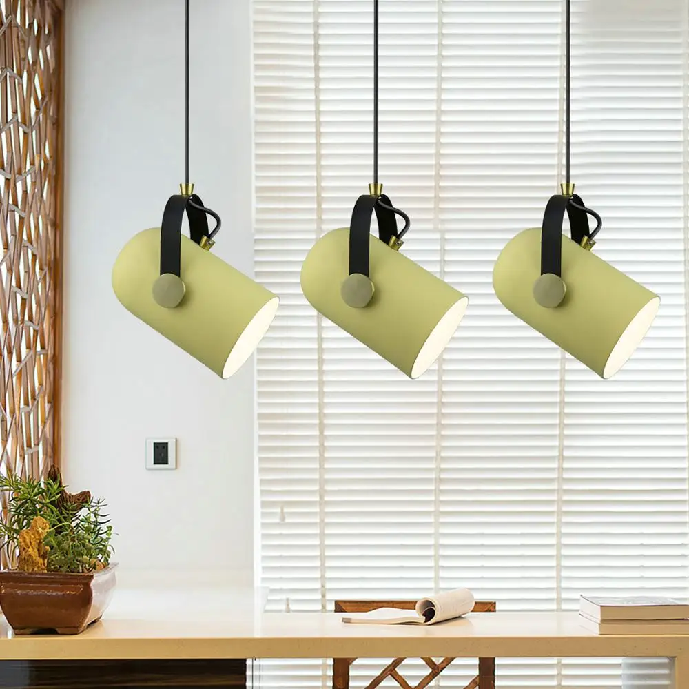 Современные подвесные светильники Lustre Luminaire Hanglamp железная лампа абажур для