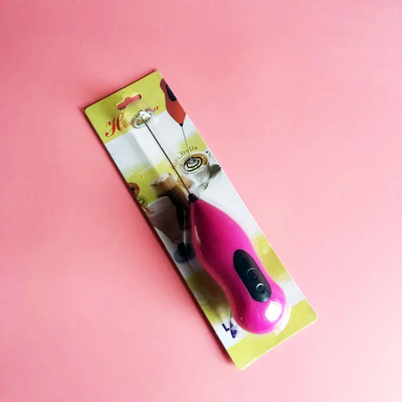 Мини молочный пенообразователь электрическая метелочка для ручки миксер