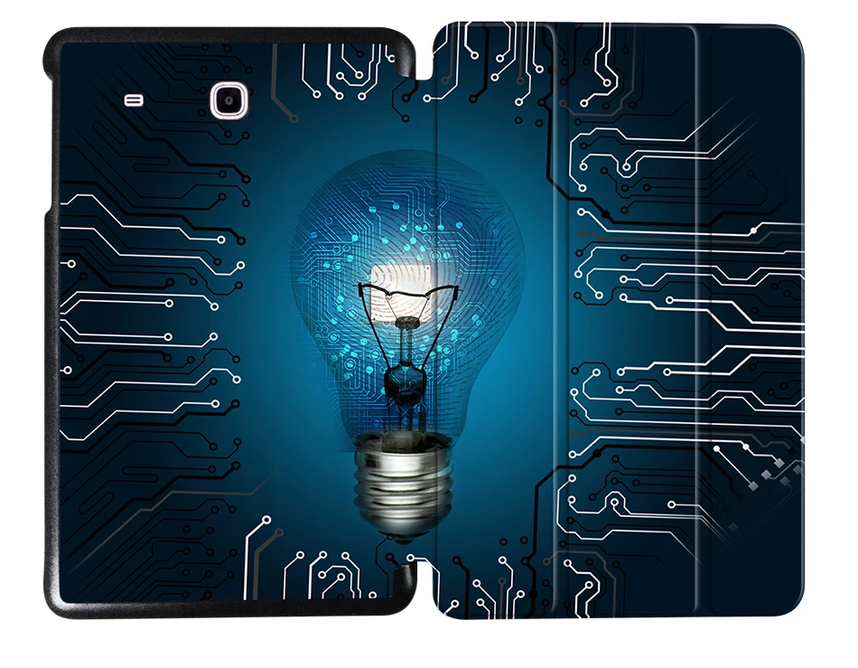 MTT чехол для samsung Galaxy Tab E 9,6 ''T560 SM-T560 T561 T565 T567V флип-чехол из полиуретановой кожи для планшета граффити защитный чехол