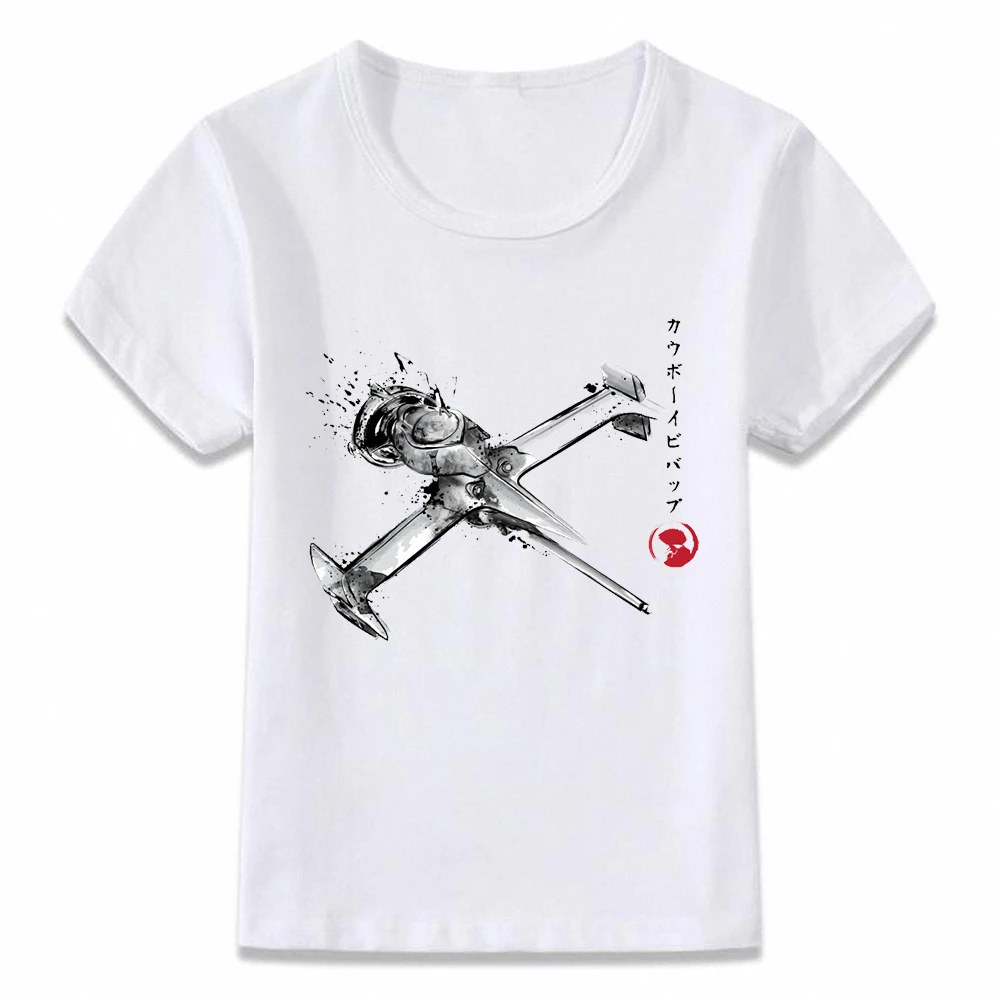 Детская одежда футболка Cowboy Bebop Akira для мальчиков и девочек | обувь