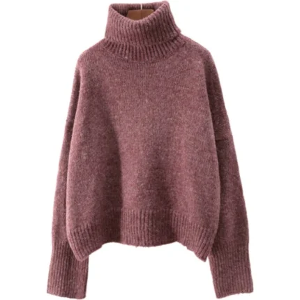 Fashion 2019 winter new high collar sweater female loose wild bottoming shirt was thin women's quality | Женская одежда
