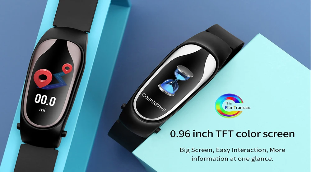 KingWear KR04 Bluetooth наушники Smartband 2 в 1 пульсометр Монитор артериального давления умный Браслет спортивный фитнес трекер группа
