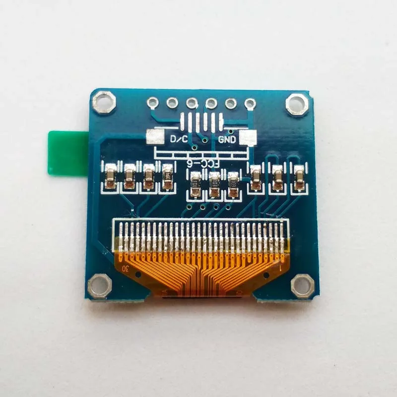 0 96 &quotсиний 96&quot SPI OLED модуль новый 128x64 SSD1306 диск IC 6 PIN дисплей для Arduino STM32/51 общения