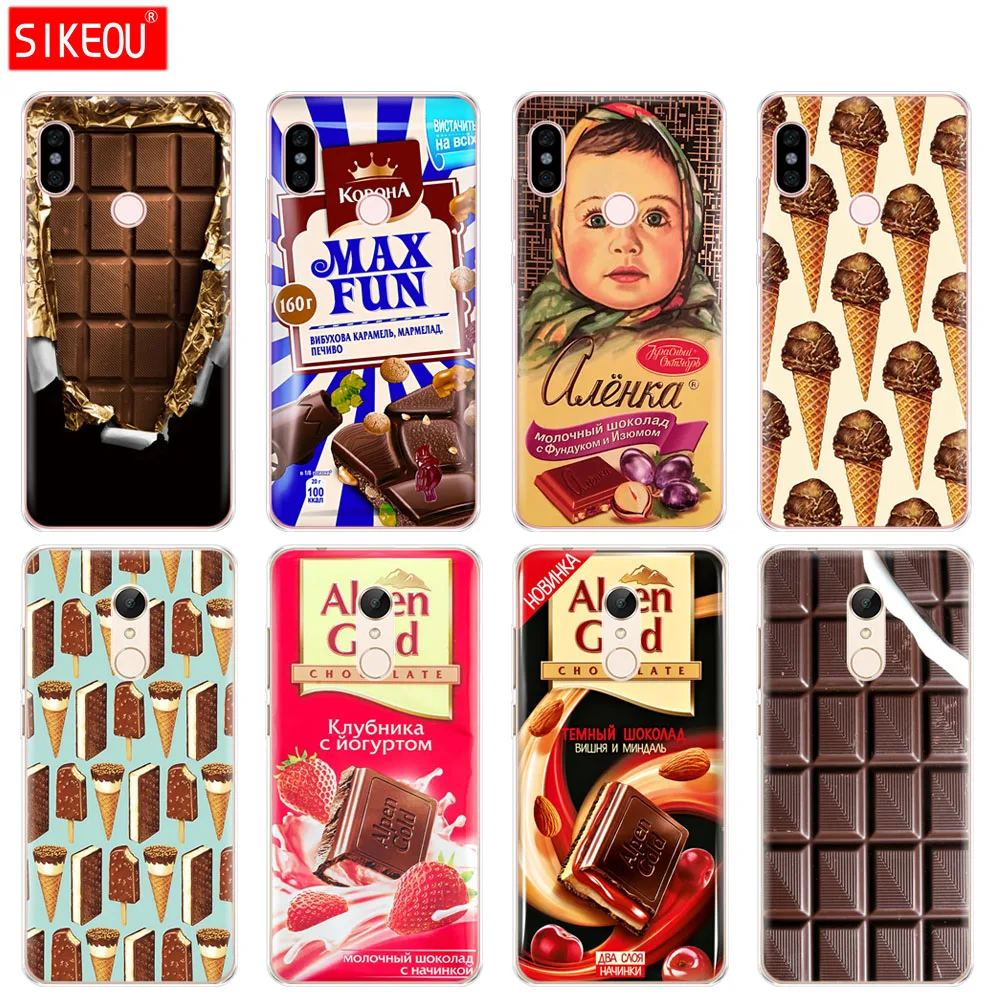 Силиконовый чехол SIKEOU alenka bar wonka для Xiaomi redmi 5 4 1 1s 2 3 3s pro PLUS note 4X 4A 5A|Бамперы| |