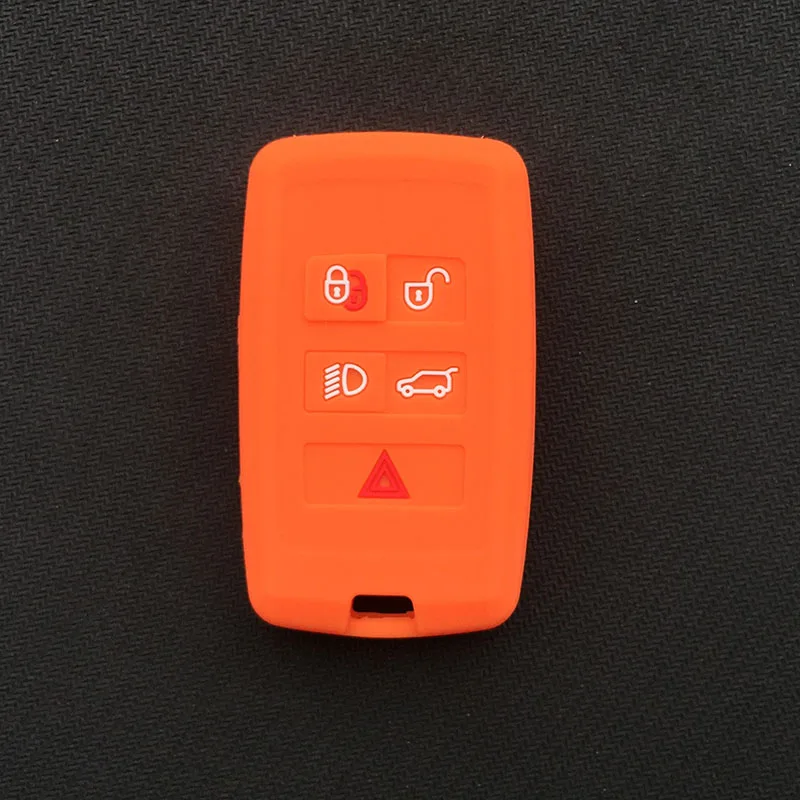 Силиконовый чехол для автомобильного ключа Land Rover Range SPORT Evoque Discovery 5 кнопок