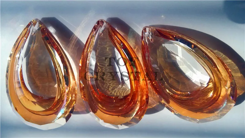 50 мм подвески для хрустальных люстр цвета Бургунди Dragon Eye 135 шт./лот|crystal prisms|chandelier