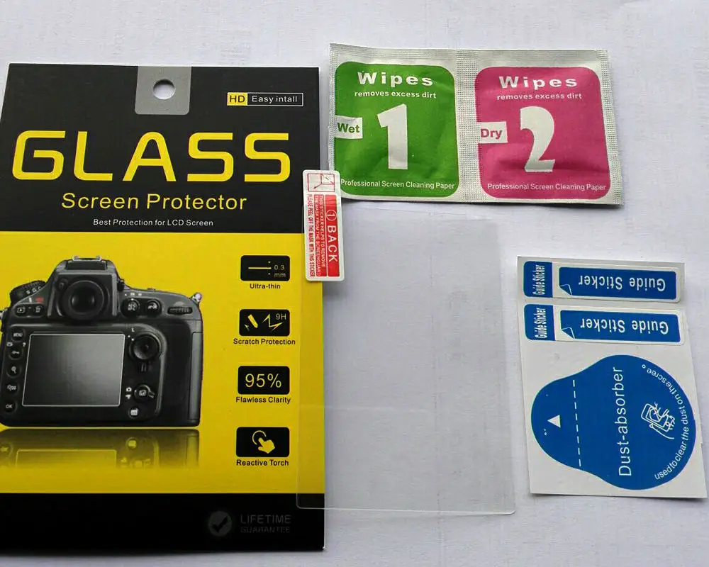 9H закаленное стекло ЖК экран протектор для Nikon D500|screen protector for nikon|screen protectornikon lcd screen