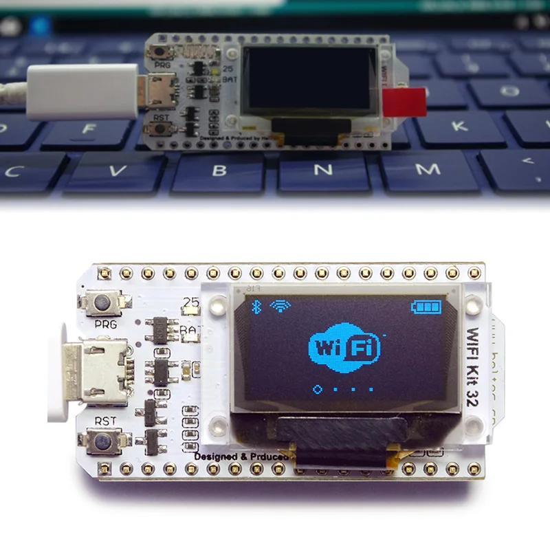 

ESP32 Chip WIFI Bluetooth Development Board OLED IOT Kit Module