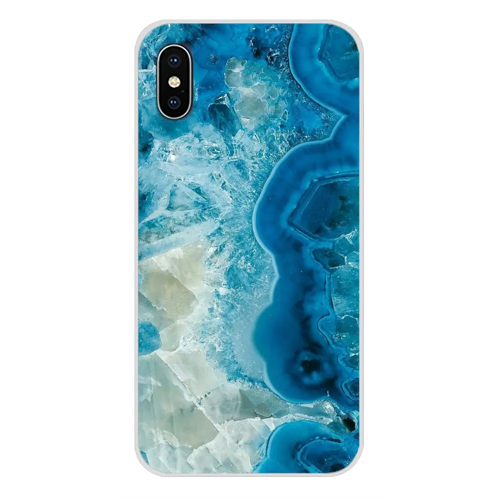Мраморный зеленый камень аксессуары чехол для телефона Чехлы Samsung Galaxy A5 A6S A7 A8 A9S