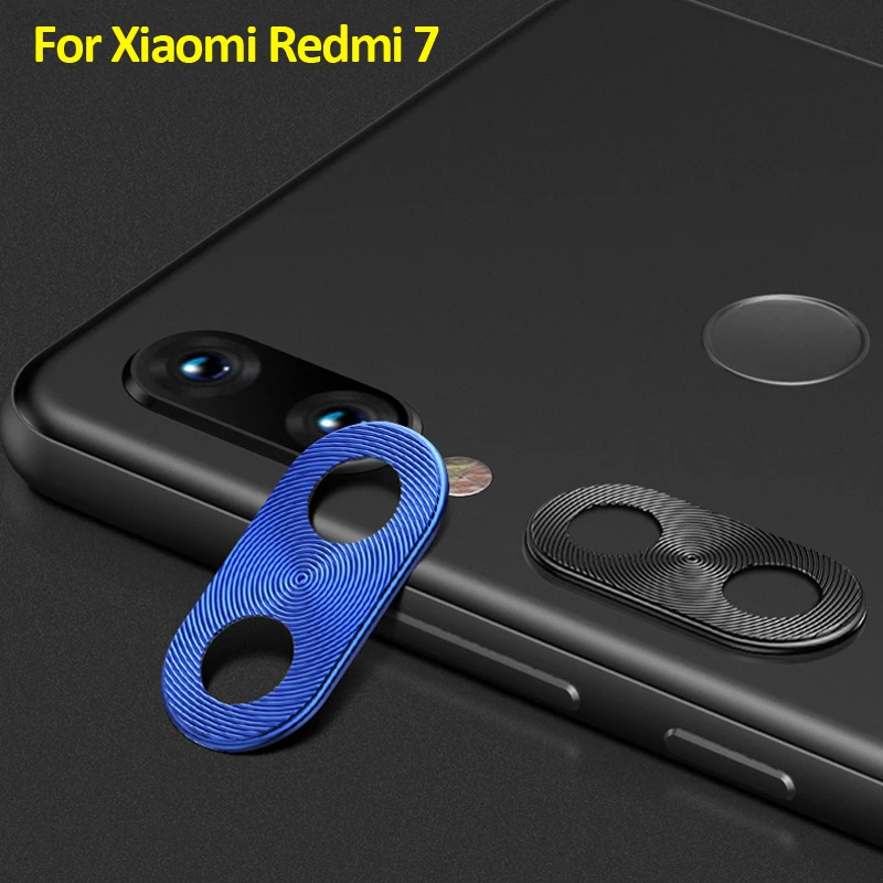 Для Xiaomi Redmi 7 защитная крышка для камеры металлическая пленка объектива Note Pro