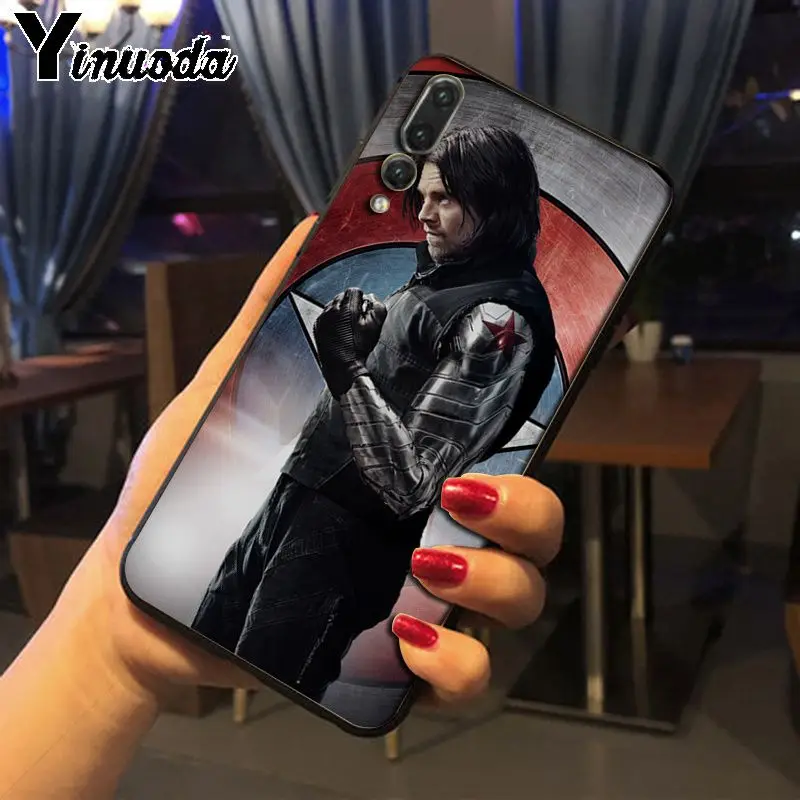 Чехол для телефона Yinuoda Captain America Civil War Soldier Huawei P20pro mate10lite p9 p10plus honor 8x 7A nova3i funda |
