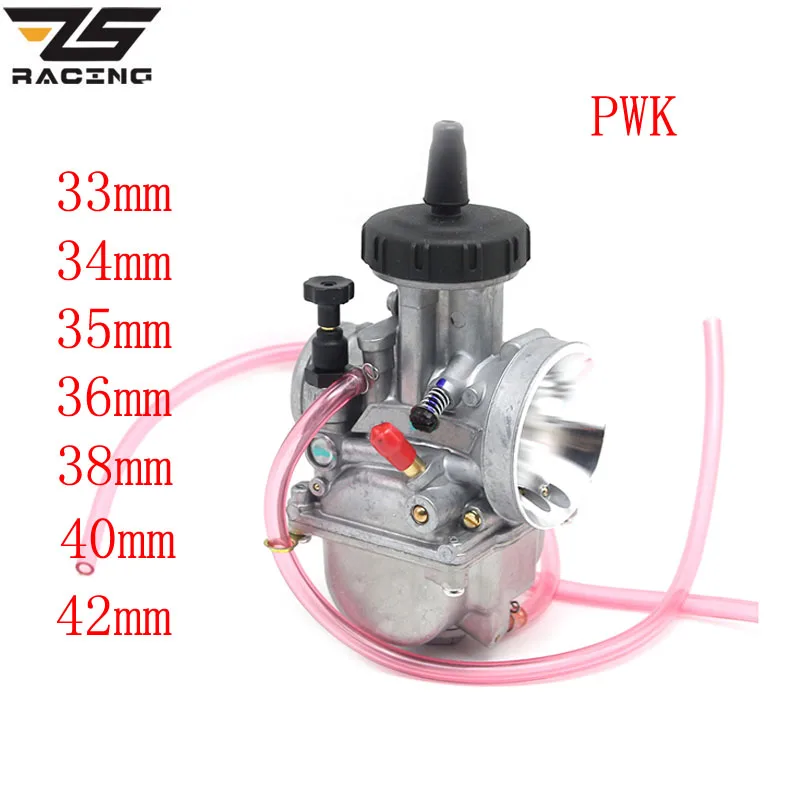 ZS гоночный Универсальный Quad Vent Carb PWK 33 34 35 36 38 40 42 мм Air Striker для карбюратор Keihin TRX250R