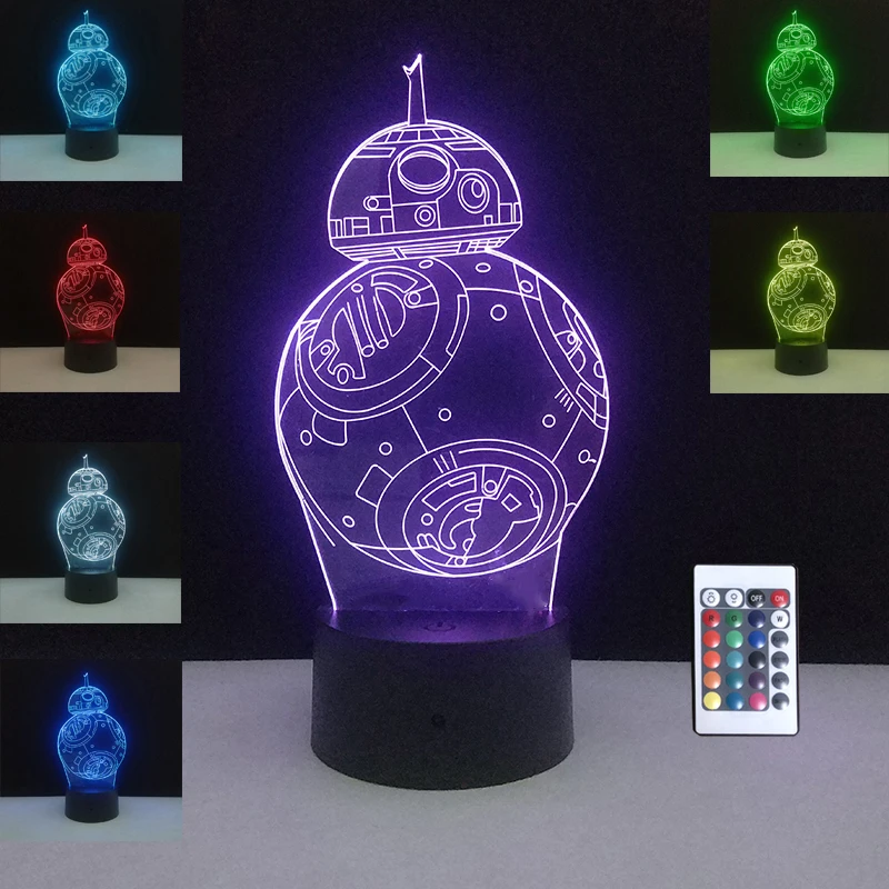 3D ночной Светильник Красочные USB светодиодный s домашний декор Спальня детские